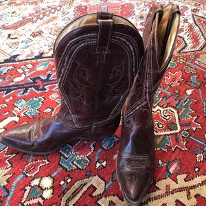 Vintage Mens cowboy boots